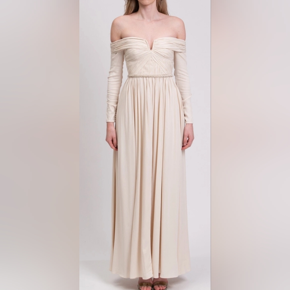 Self-Portrait XS Long Sleeve Dress